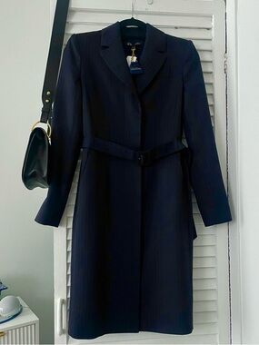 Brooks Brothers Navy Pinstripe Blazer dress